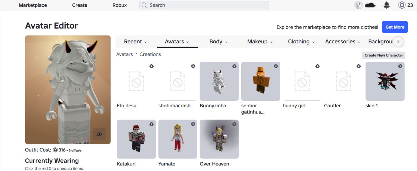 Conta Roblox muitos jogos upados e com Gamepasses e Itens Raros