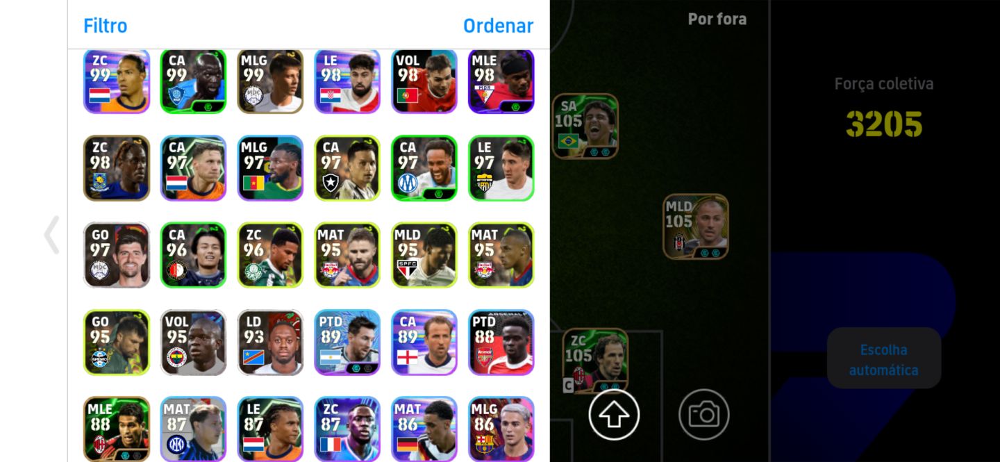 Conta efootball melhor Olise