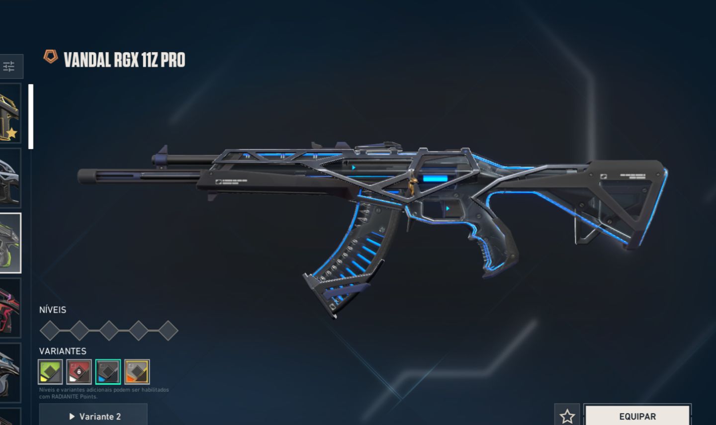 CONTA VALORANT PASSE UPADO + VÁRIAS SKINS PLAT 2