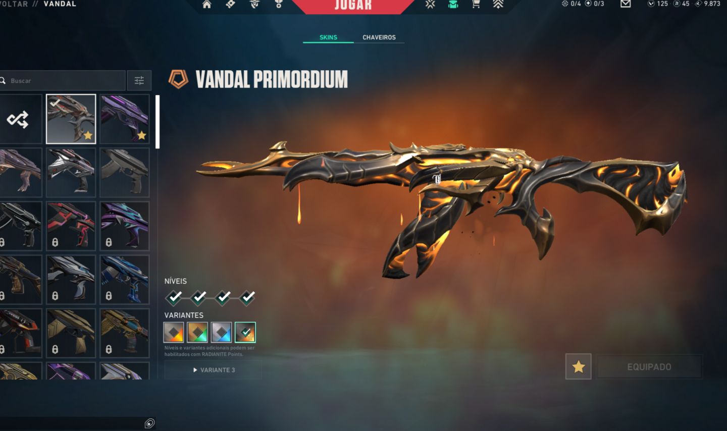 CONTA FULL ACESSO - LVL 180 - FULL SKIN