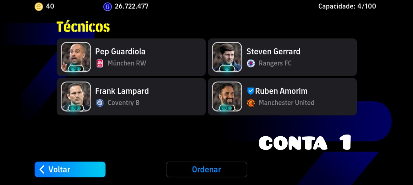 CONTAS DE EFOOTBALL UPADAS | COM ÉPICOS E PREÇOS ACESSÍVEIS!