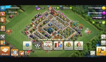CV12 QUASE FULL | LVL81 | 811 GEMAS | 4 CONSTRUTORES | SKIN + DECORAÇÕES D EVNT