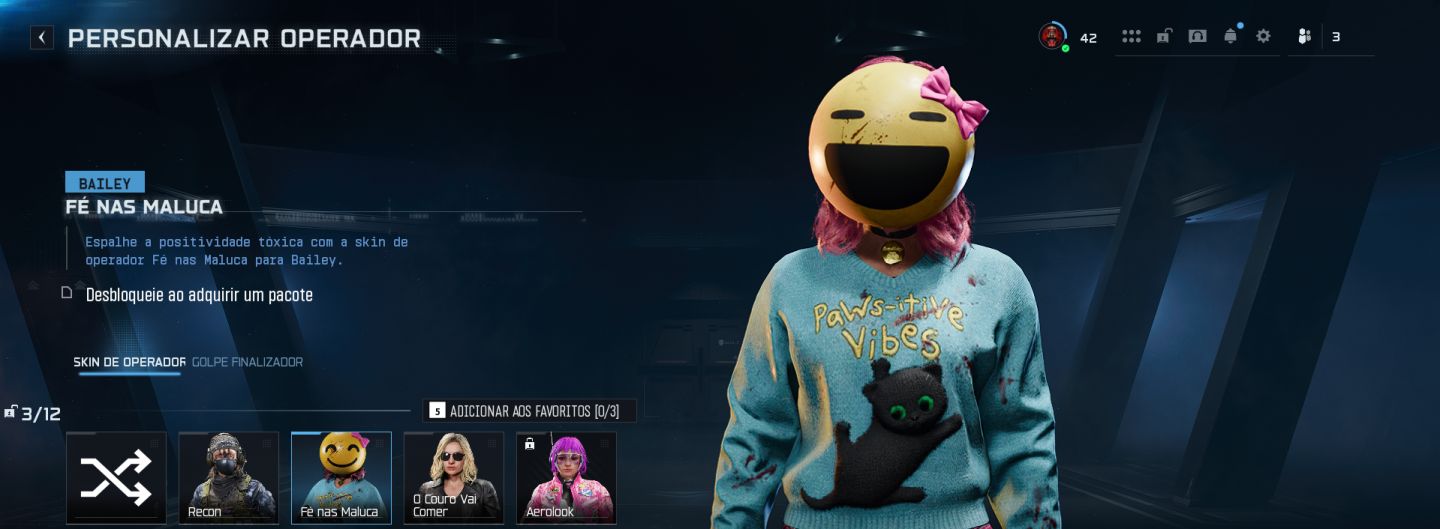 CONTA WARZONE IRIDESCENTE E MUITA SKIN