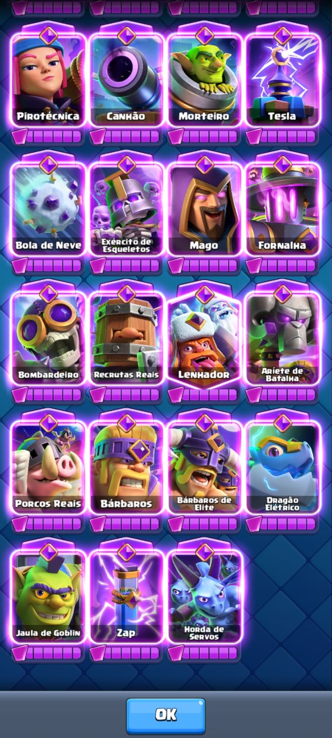 CONTA DE CLASH ROYALE COM 14k TROFÉUS