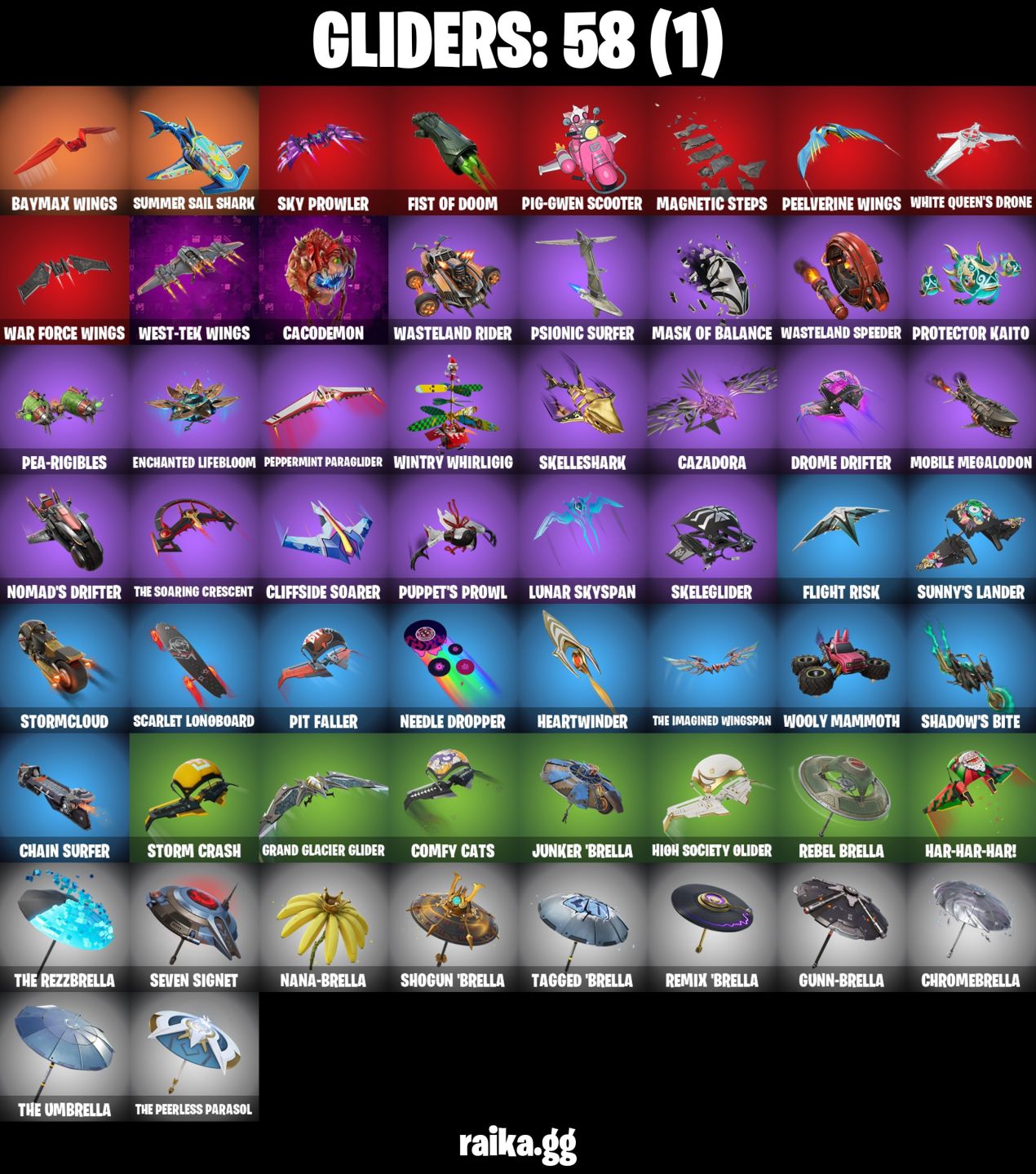 CONTA FORTNITE COM 44 SKINS DARK SKULLY/RONIN/ALIAS/PEABODY/CRYSTAL/DAIGO
