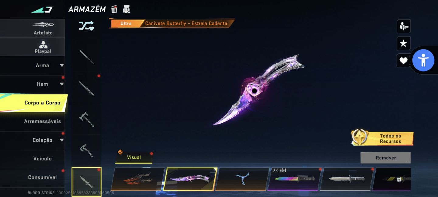 CONTA DE BLOOD STRIKE