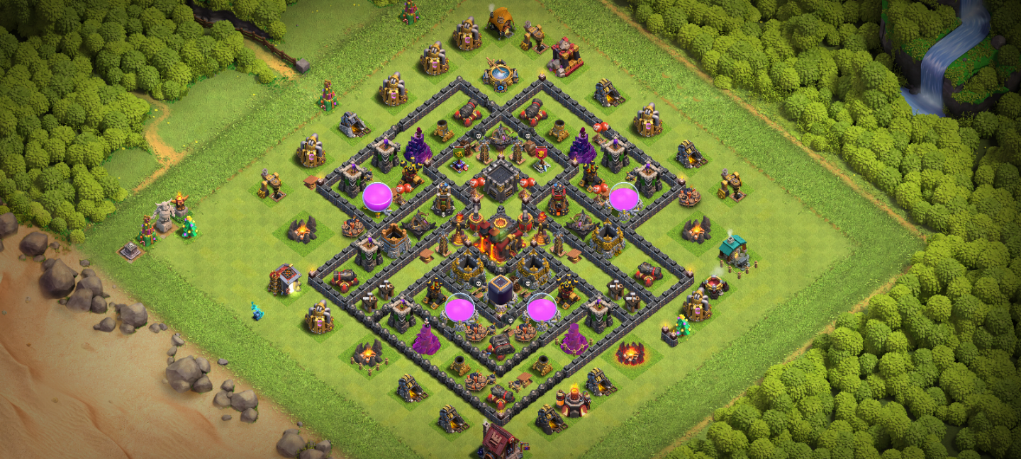 CONTA CLASH OF CLANS - CV 10
