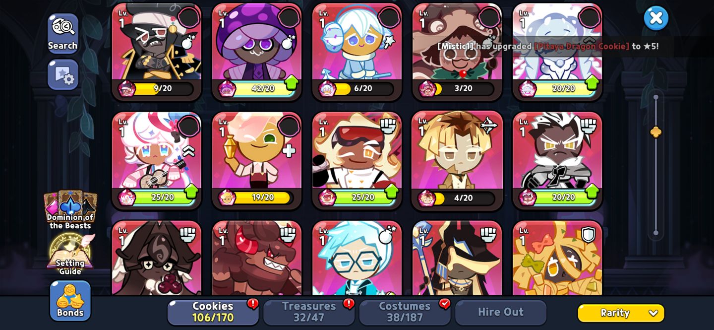 Conta cookie run Kingdom!