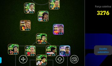 CONTA DE EFOOTBALL COM BALE, NOVO GULLIT, HAZARD BIGTIME