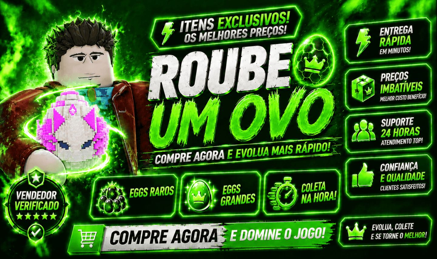 SUPER PROMOÇÃO - ROUBE UM OVO | STEAL AN EGG