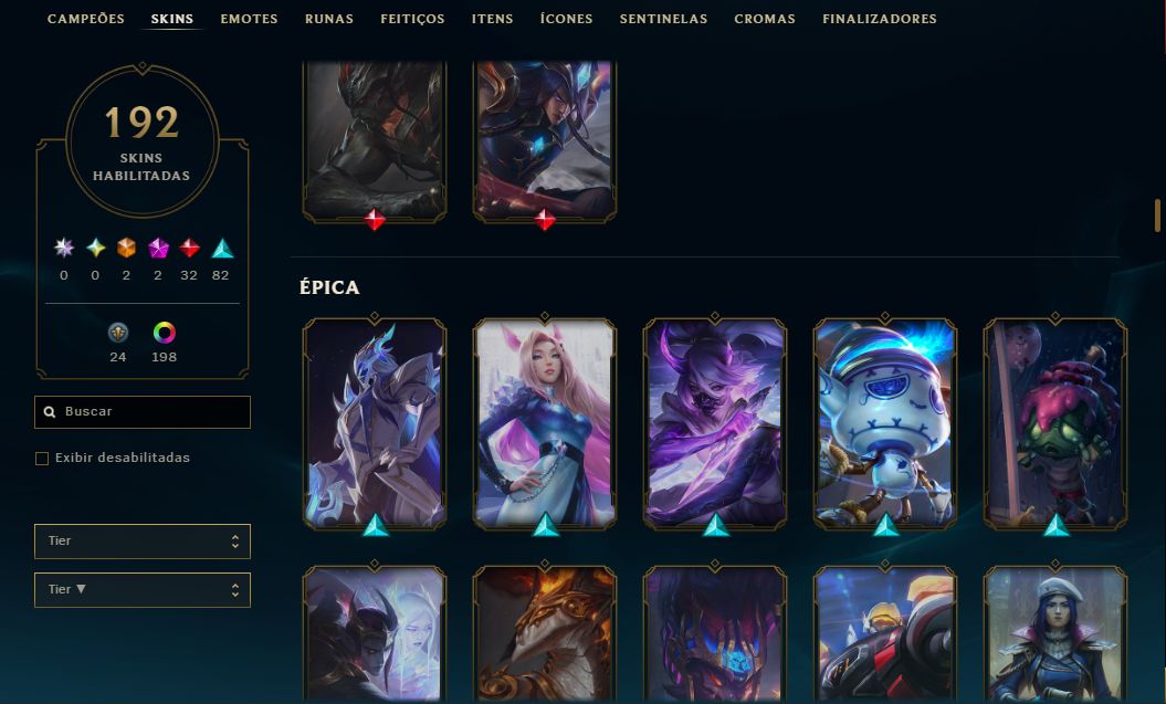 Conta Plat 4 com MMR Quase zerado. Foco para ADCs.