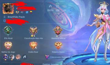 CONTA MOBILE LEGENDS 96 HERÓIS | 238 SKINS | COLECIONADOR RENOMADO III