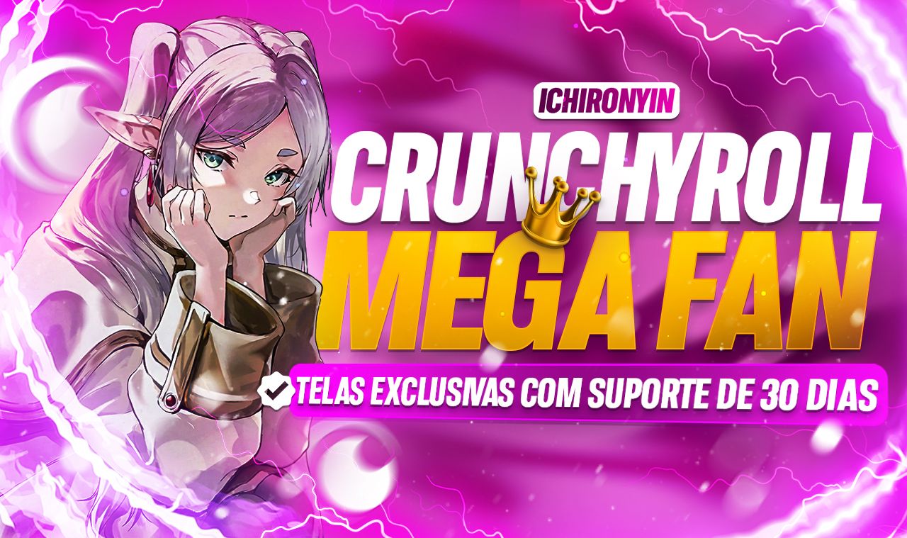 Crunchyroll Mega Fan: 1 Mês de Anime Sem Limites | Acesso Garantido | promoção
