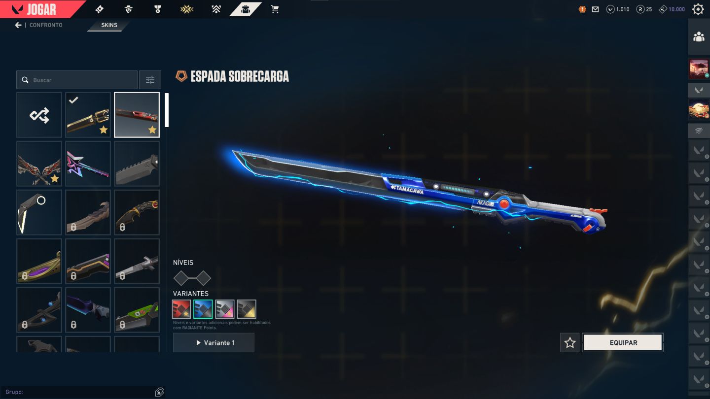 CONTA COM PACOTES CHAMPIONS E MUITAS SKINS / PREÇO NEGOCIAVEL