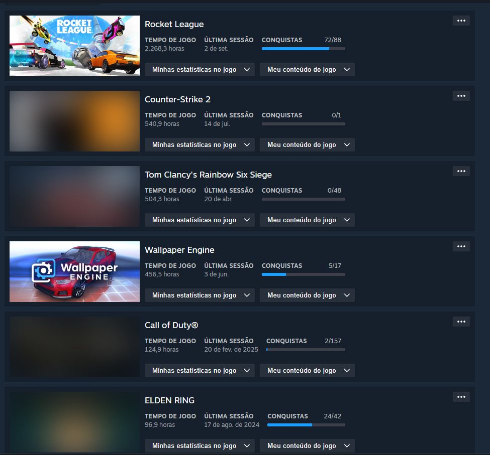 ROCKET LEAGUE STEAM | CONTA FULL ACESSO | COM JOGOS INCLUSOS