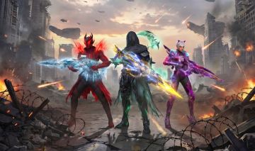 CONTA NO BLOOD STRIKE MUITO BEM GEMADA, COM ARMAS E STRIKERS NO NÍVEL MÁXIMO.