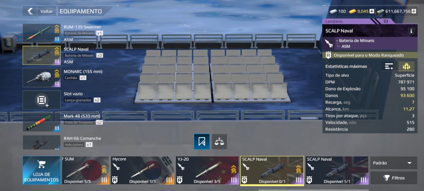 Conta de modern war ship