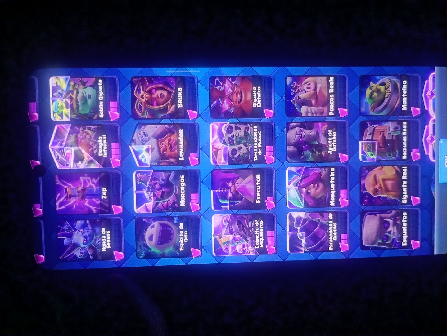 Conta no Clash upada