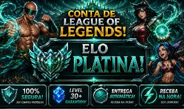 [ENTREGA AUTOMÁTICA]PLATINA III, 37 SKINS, 1 MÍTICA, 2 LENDÁRIA, HONRA 5, LVL 68