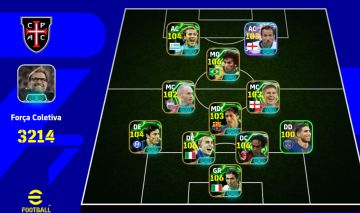 Conta efootball com Zico , nesta Buffon e outros super barato com 3214 de força