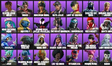 39 Skins | Miles Morales, Hatsune Miku, Godzilla e Bugs Bunny
