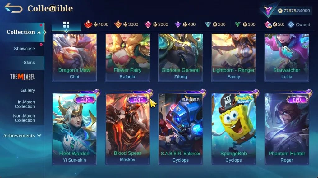 Zodiac [Martis,Selena,Lunox] - Badang Pegasus
