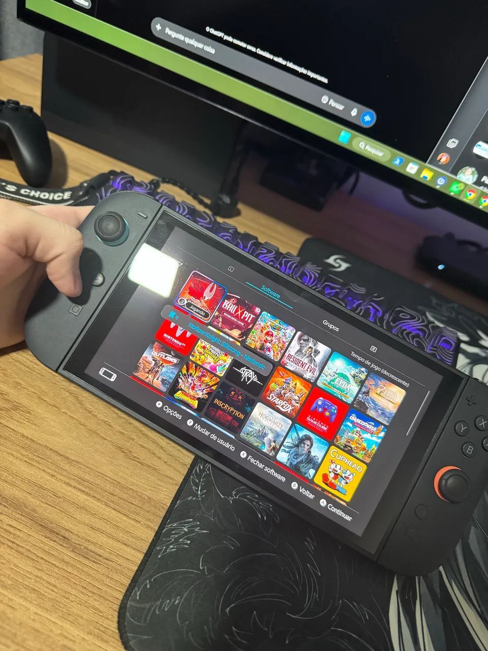 Conta Nintendo Switch 2 com + de 30 jogos