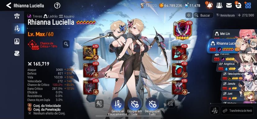 Conta Epic Seven ( E7 ) R&L SSS, Mei Lin SSS
