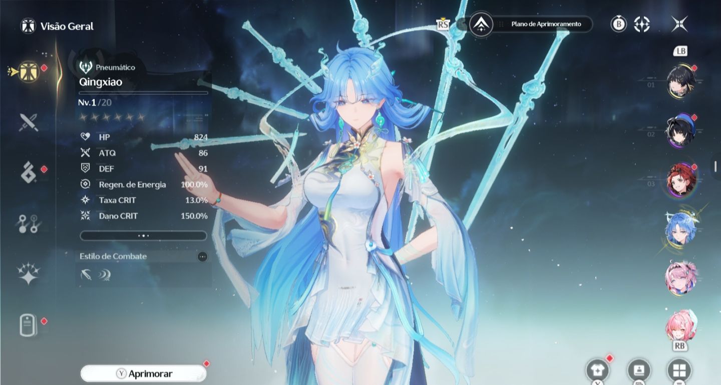 WUTHERING WAVES CONTAS | ASTRITAS + PERSON + ASS | QINGXIAO, AEMEATH E DENIA!!
