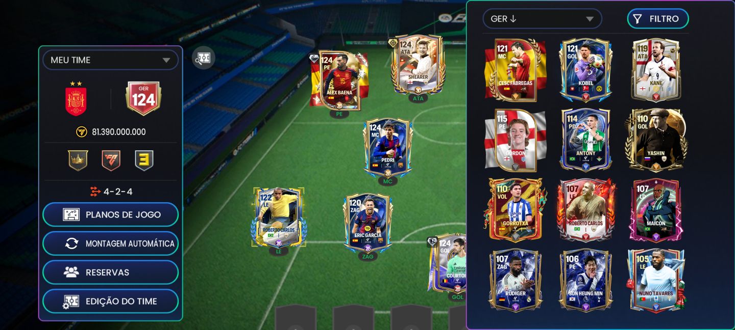 Conta FC mobile