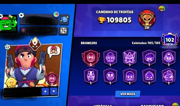 NEGOCIÁVEL! CONTA RARA CRIADA EM 2018, 110 K TROFÉUS, MESTRE,SKINS LIMITADAS ETC