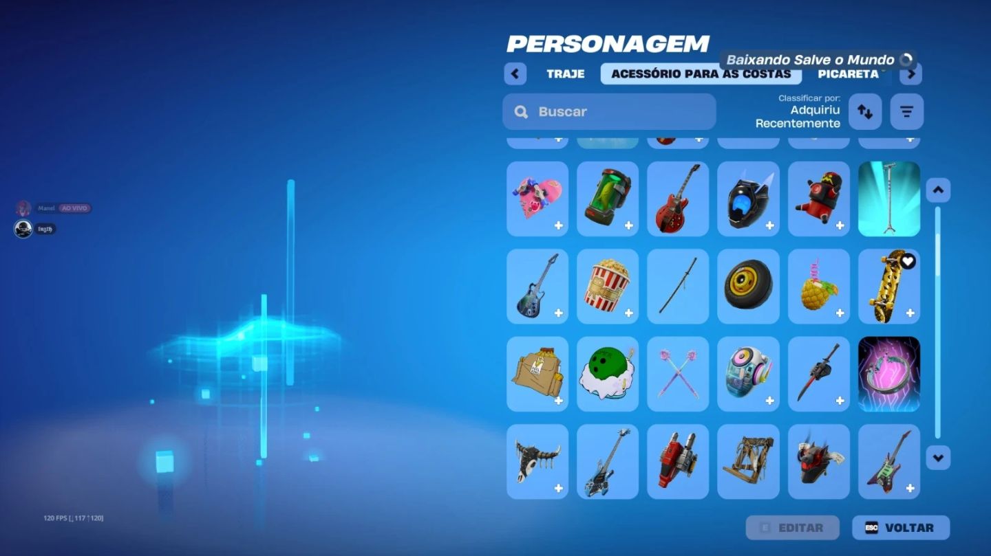 CONTA FORTNITE ANTIGA CAPÍTULO 1 / TEMPORADA 5