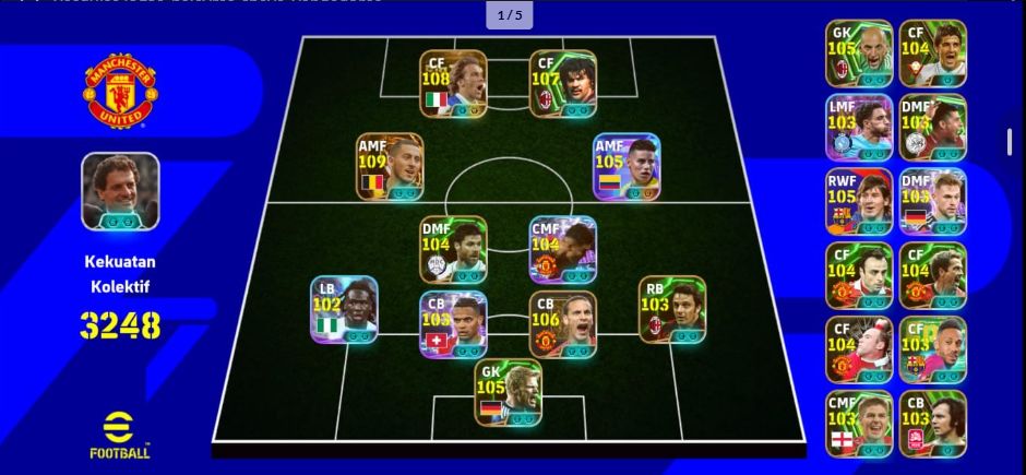 CONTA eFootball - 3248 OVER