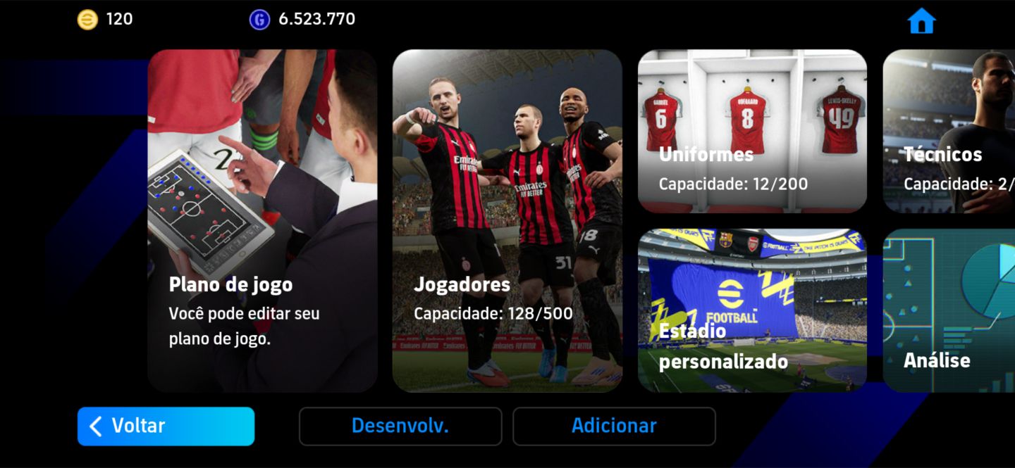 CONTA EFOOTBALL BOA PRA INICIAR