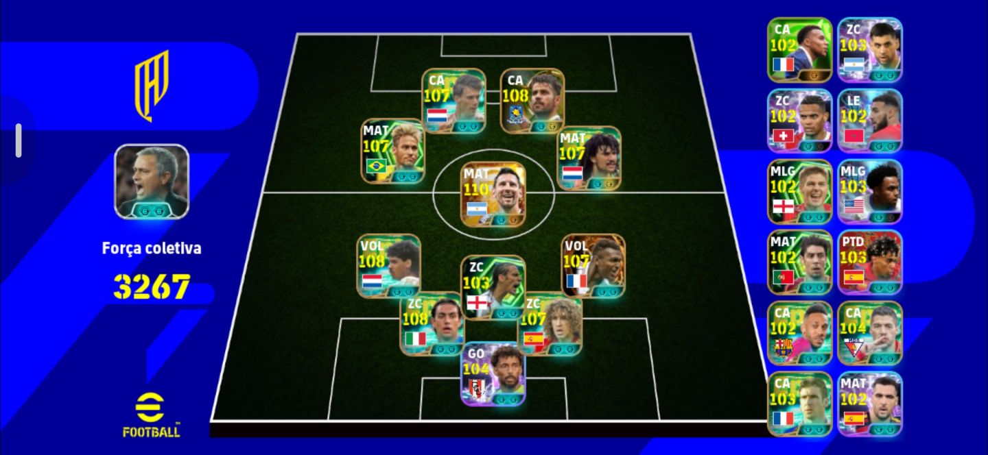 Início Jogos eFootball Conta Full! Ney + Gullit + Messi e +++!