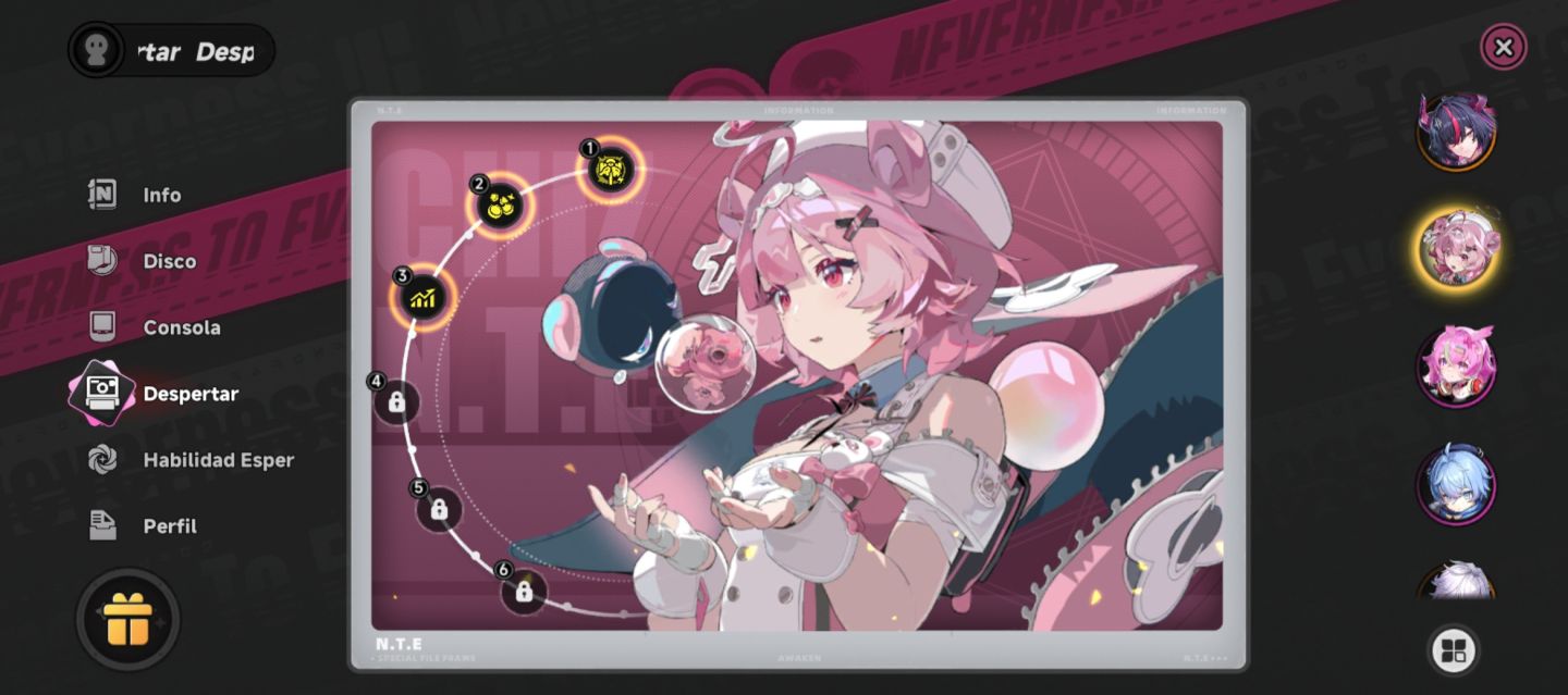 CONTA NEVERNESS TO EVERNESS: QUASE TODOS OS PERSONAGENS + ARMAS ASSINATURA