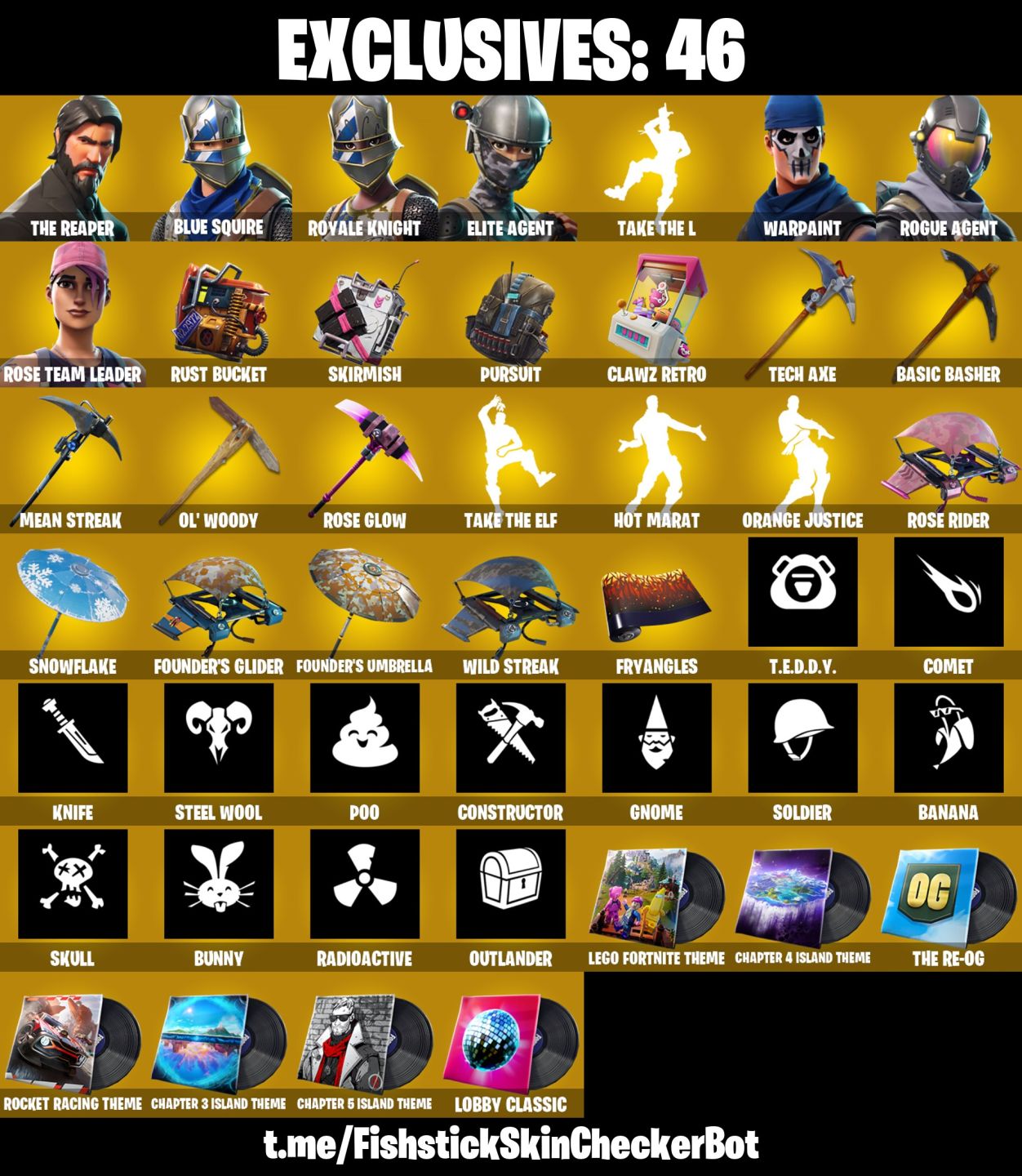 Conta Fortnite com SALVE MUNDO FUNDADOR | The Reaper | Blue Squire e 38 Skins