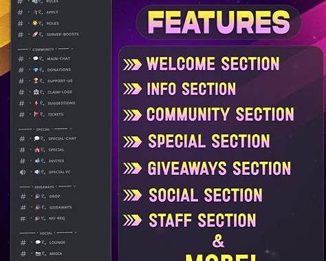 [DISCORD] Criação e Personalização de Servidores | +200 Templates | Orçamento.