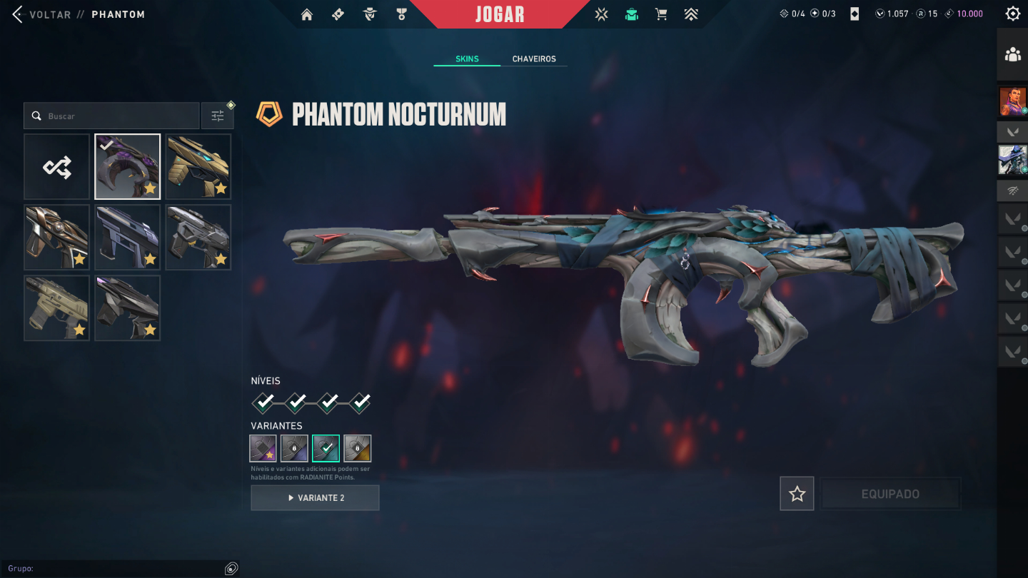 Conta ascendente full acesso com +8k em skins
