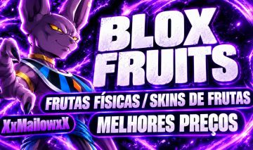 [PROMOÇÃO] FRUTAS FÍSICAS BLOX FRUITS ROBLOX [TIGER/DRAGON/KITSUNE/MAGNET] BF