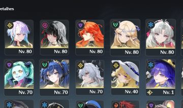 Conta de wuthering com muito potencial muitos personagens bons!