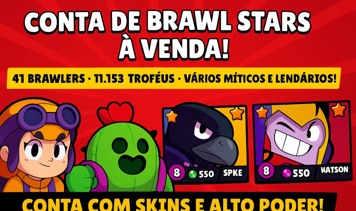 BRAWL STARS - AS MELHORES CONTAS DA GGMAX!! (SEM RISCO DE RECUPERAÇÃO)