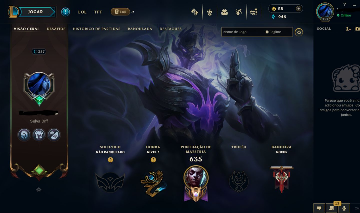 550 SKINS | ICONE KAYN AZUL E VERMELHO | 100% SEGURA | LEVEL 357 | FULL ACESSO