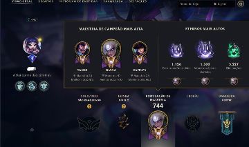 CONTA DE LOL ANO 2017 245 SKINS/168 CHROMAS/UNRAKED DESDE 2025/SKINS NO VALORANT