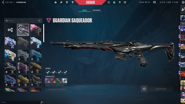 Conta Main Valorant/League OF Legends LoL Muitas Skins em ambos jogos