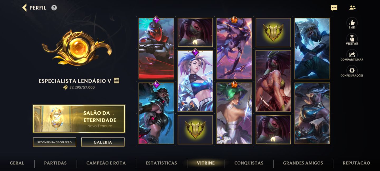 Conta Riot - Wild Rift + Valorant