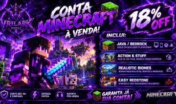 Minecraft Full Acesso Permanente Java/bedrock + Action & Stuff/Realistic Biomes+