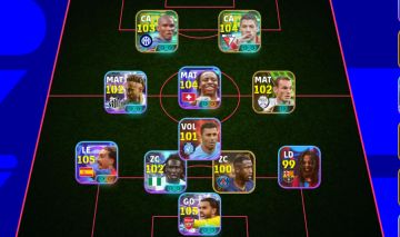CONTA EFOOTBALL com 3190 de over com vários jogadores de box
