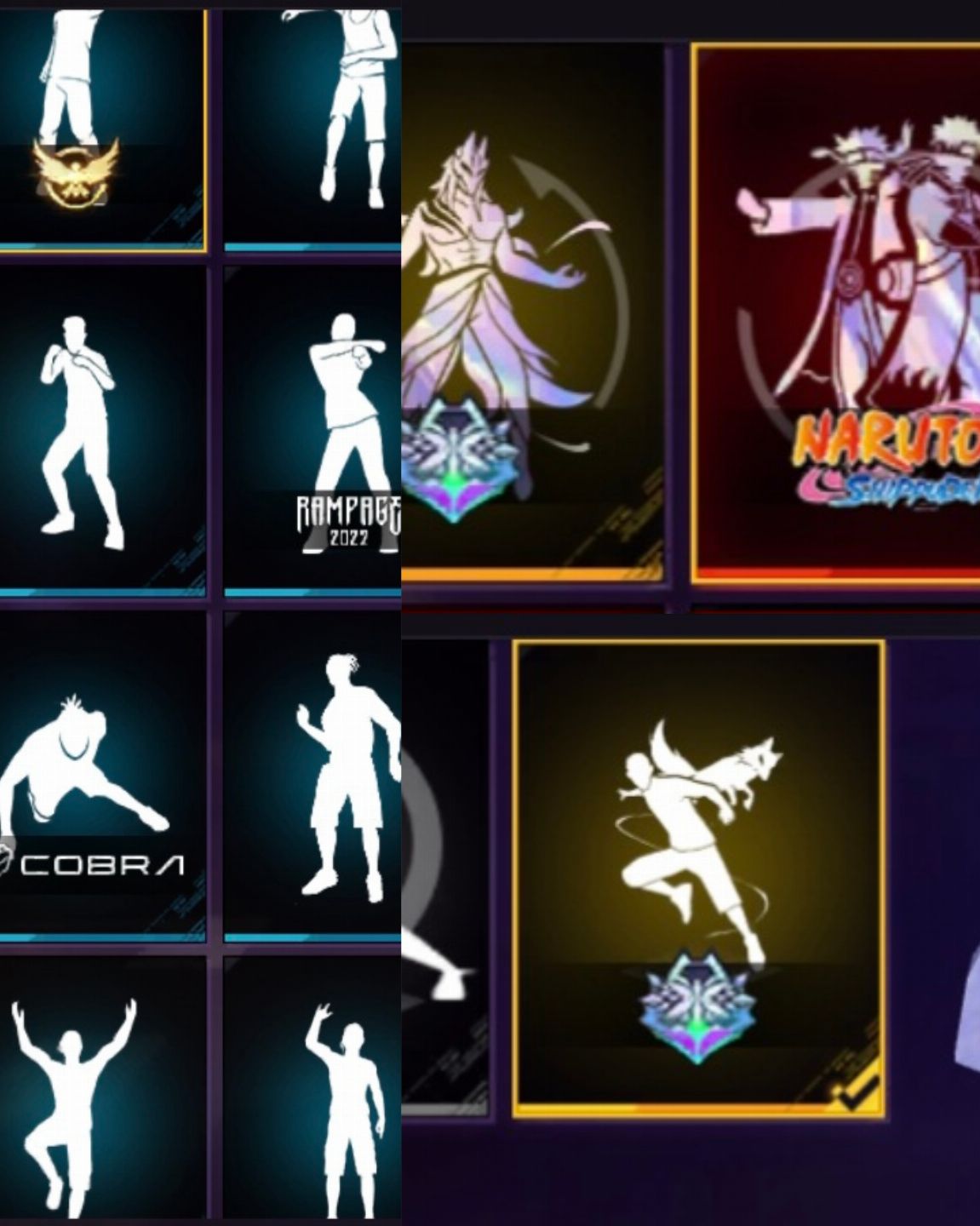 CONTA FF GEMADA LVL 68 COM CALÇA ANGELICAL AMARELA M