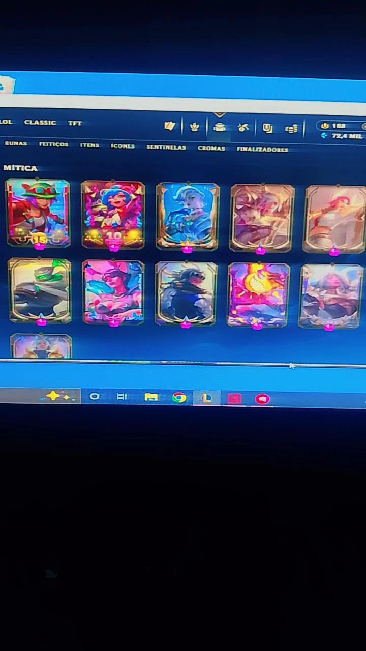Continha para seu dia a dia com várias skins lendárias e épicas